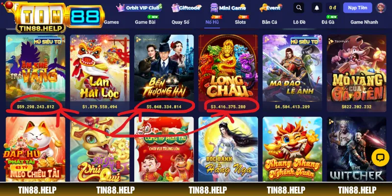 Theo dõi mức Jackpot tích lũy để nắm bắt cơ hội trúng hũ